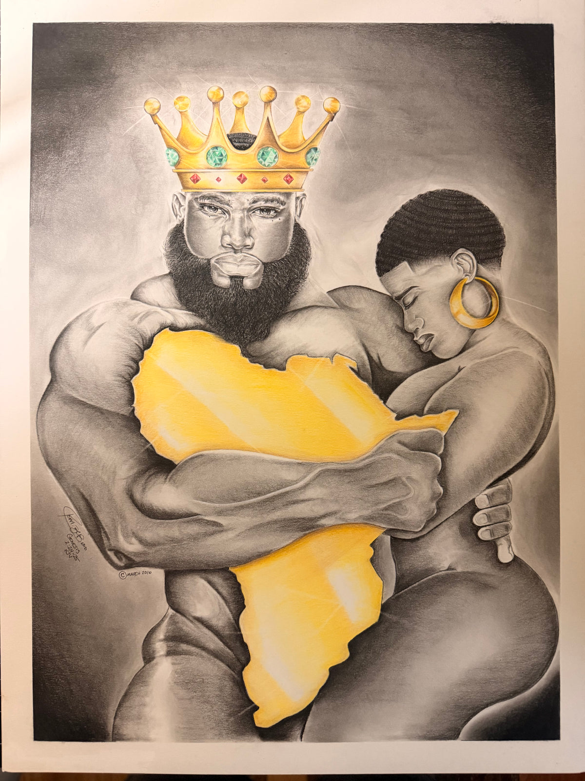 “Africa, The Covenant” 18 x 24” Art Reprint